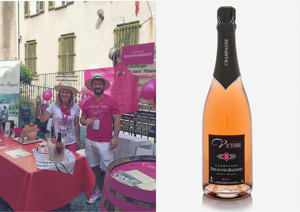 Champagne Delouvin Bagnost • Festival JustRosé